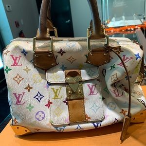 Authentic Louis Vuitton Multicolor Speedy